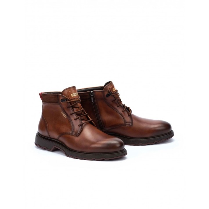 PIKOLINOS Botines Cordones Marron Cuero