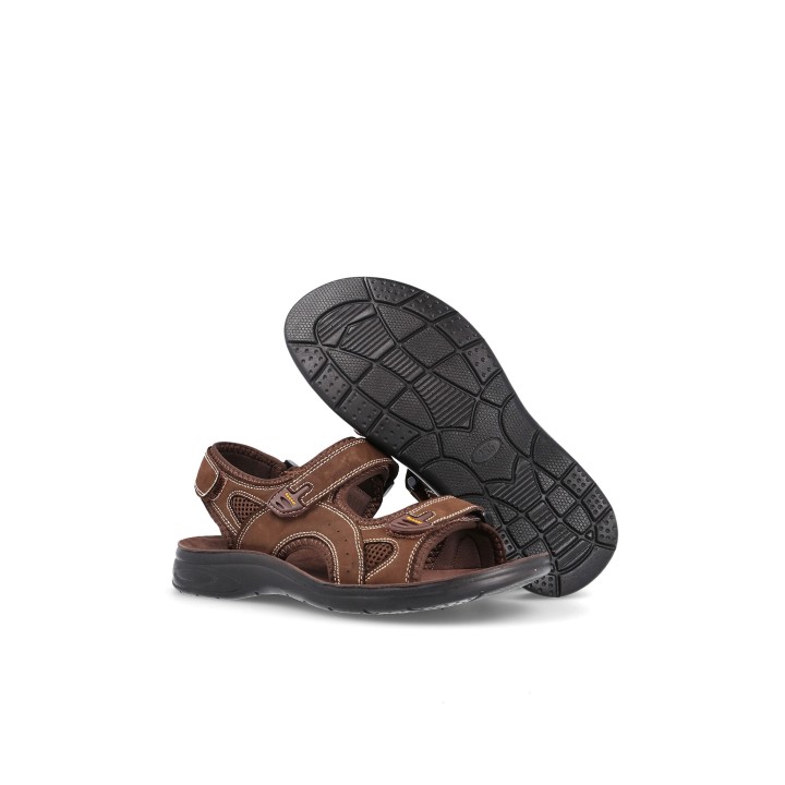 Sandalias Trekking Piel Marron Hombre PAREDES
