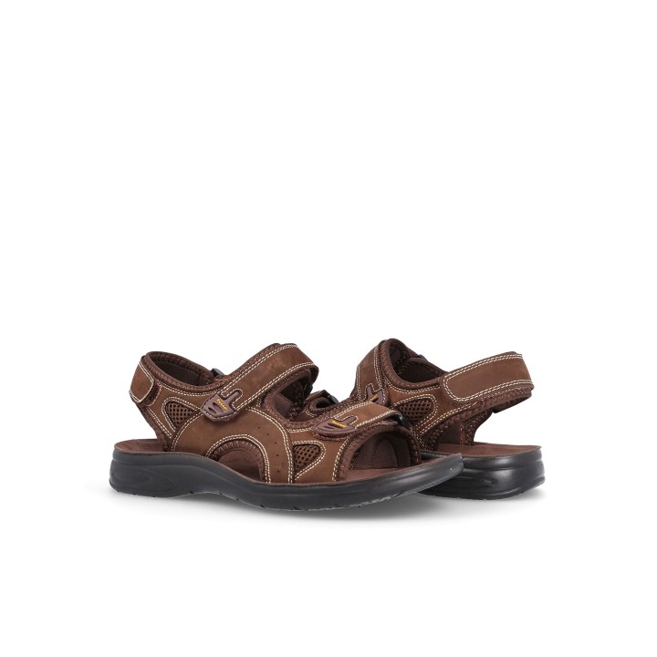 Sandalias Trekking Piel Marron Hombre PAREDES