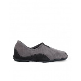Zapatillas Casa Cerradas Pana Grises VULLADI