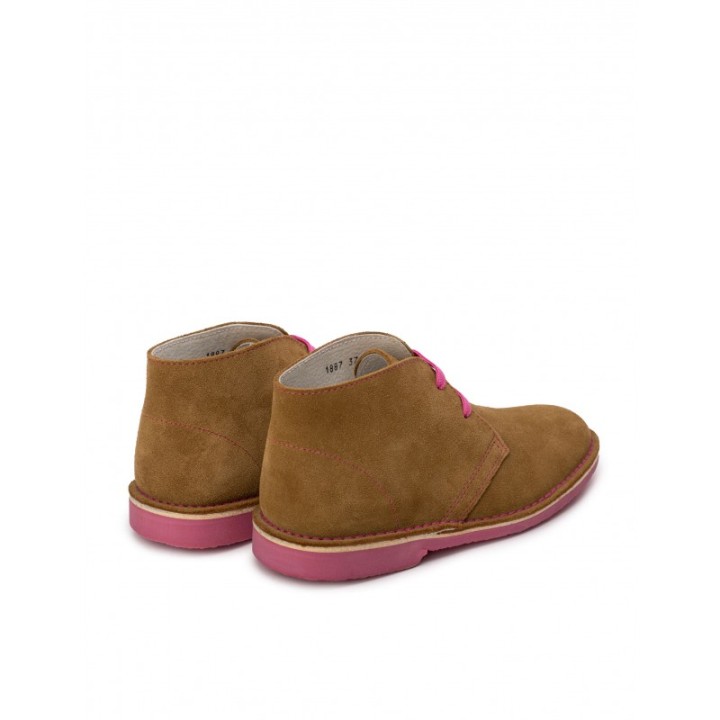 Pisamierdas Cuero Suela Rosa