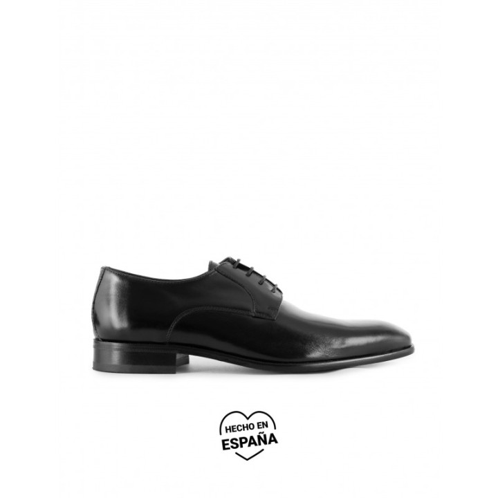 Zapatos Vestir Piel Costuras Hombre
