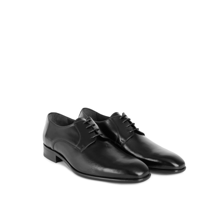 Zapatos Vestir Piel Costuras Hombre