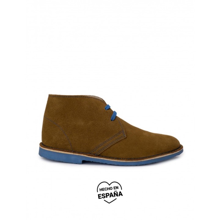 Pisamierdas Marron Suela Azul