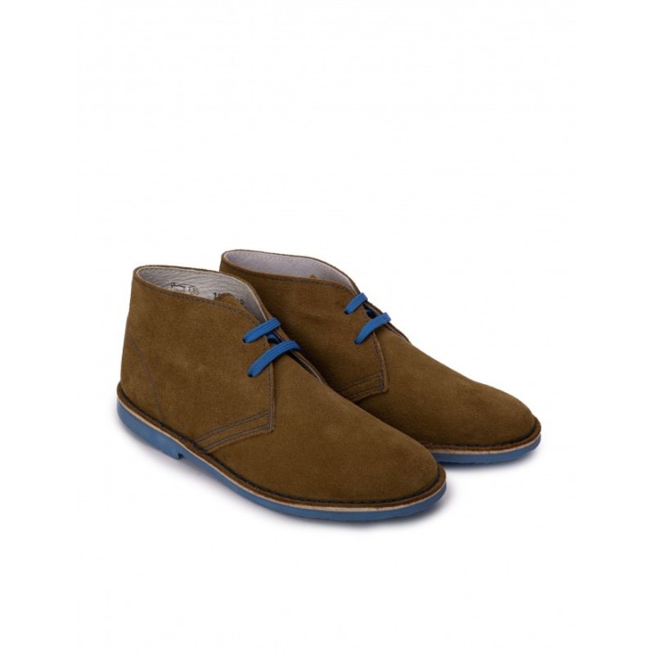 Pisamierdas Marron Suela Azul
