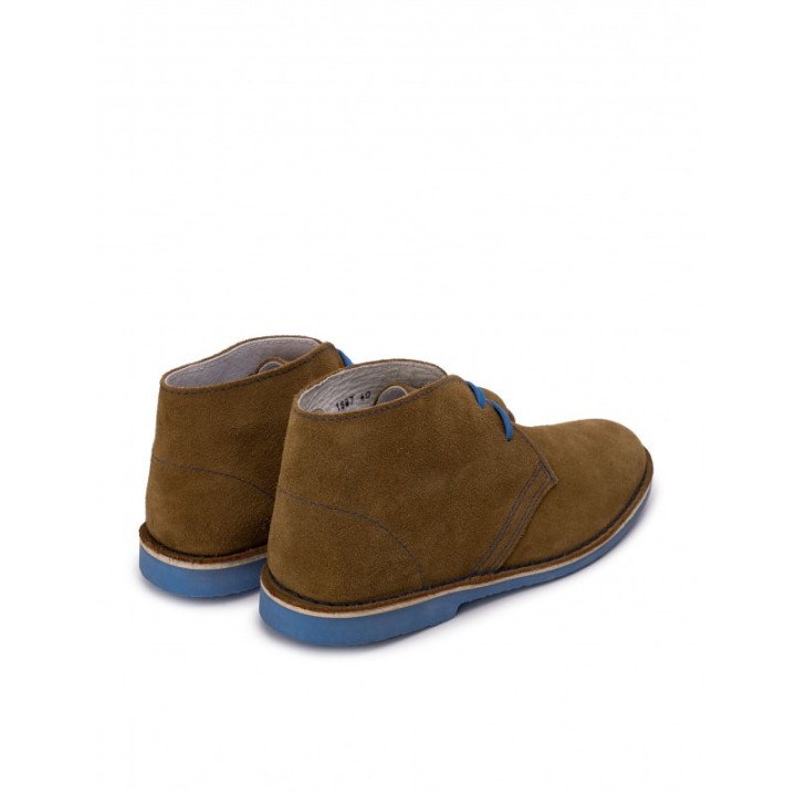 Pisamierdas Marron Suela Azul
