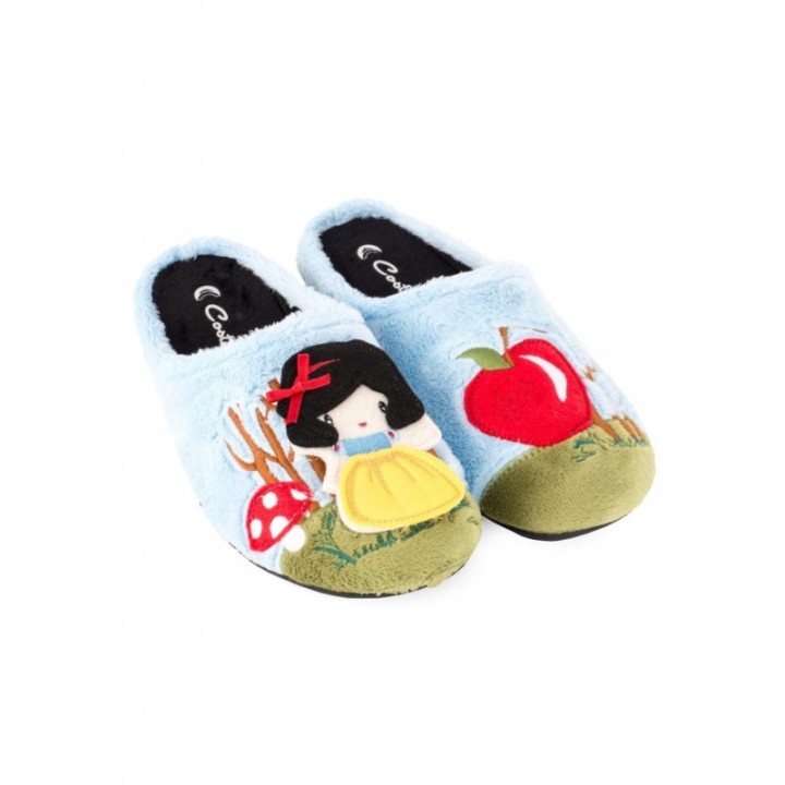 COSTA Zapatillas Blancanieves Bordado