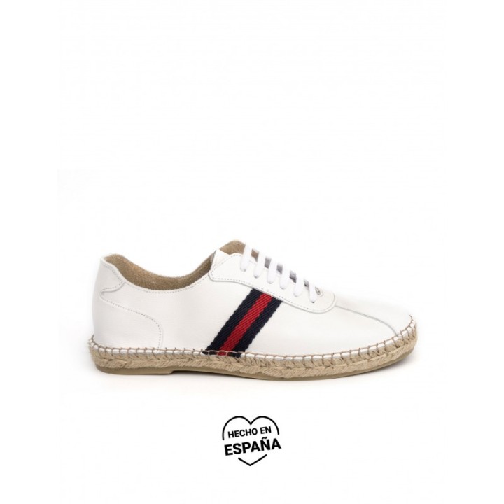 Alpargatas Blancas Cordones PERA LIMONERA