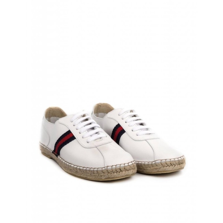 Alpargatas Blancas Cordones PERA LIMONERA
