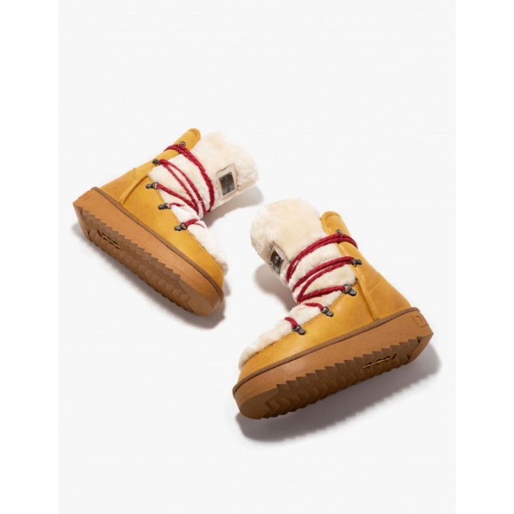 DR FRANKLIN Botas Australianas Cordones Rojos