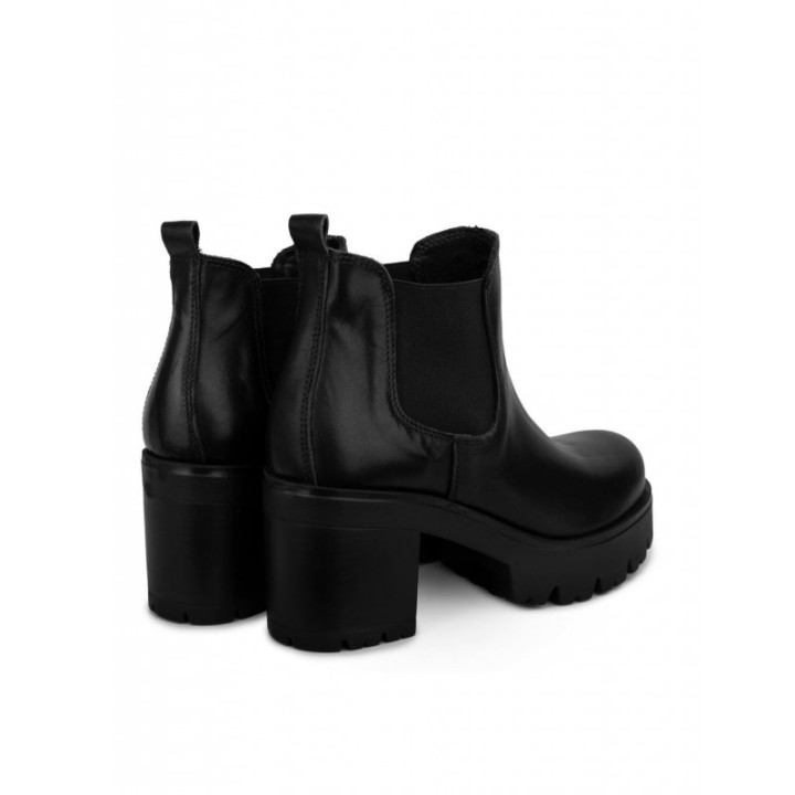 Botines Elasticos Tacon PERA LIMONERA