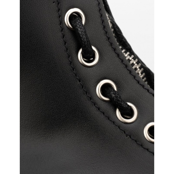 Botas Militares Plataforma Cremallera PERA LIMONERA
