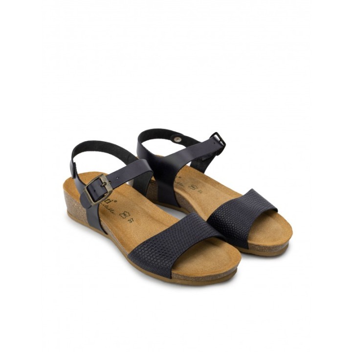 AUTENTI Sandalias Cuna Bio Azul Marino