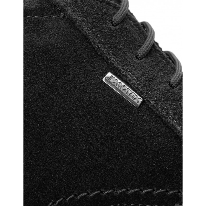 Botines Impermeables Ante Negro