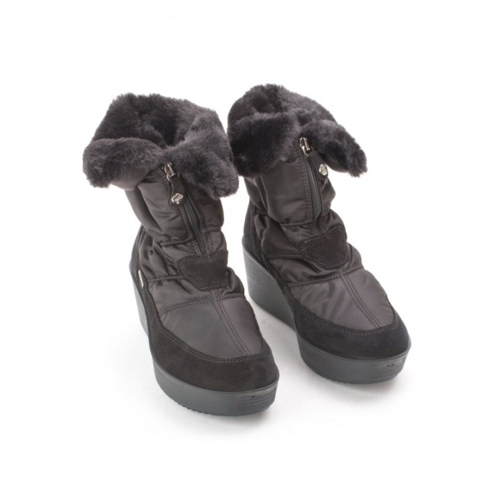 Botas Impermeables Cremallera Negras