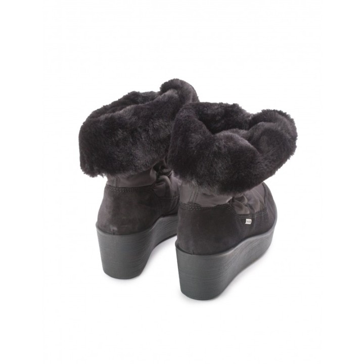 Botas Impermeables Cremallera Negras