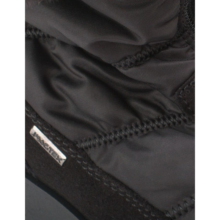 Botas Impermeables Cremallera Negras