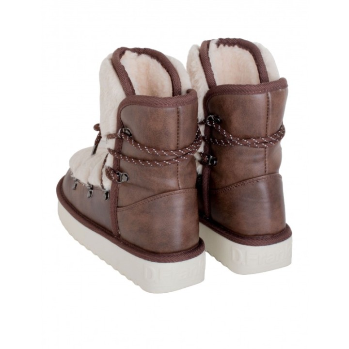 Botas Australianas Cordones Cuero Pelo