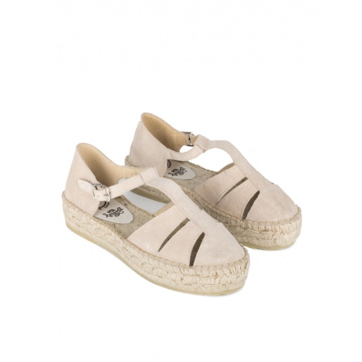 Cangrejeras Esparto Beige PERA LIMONERA