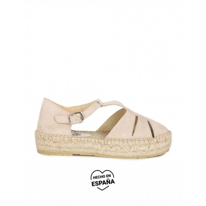 Cangrejeras Esparto Beige PERA LIMONERA
