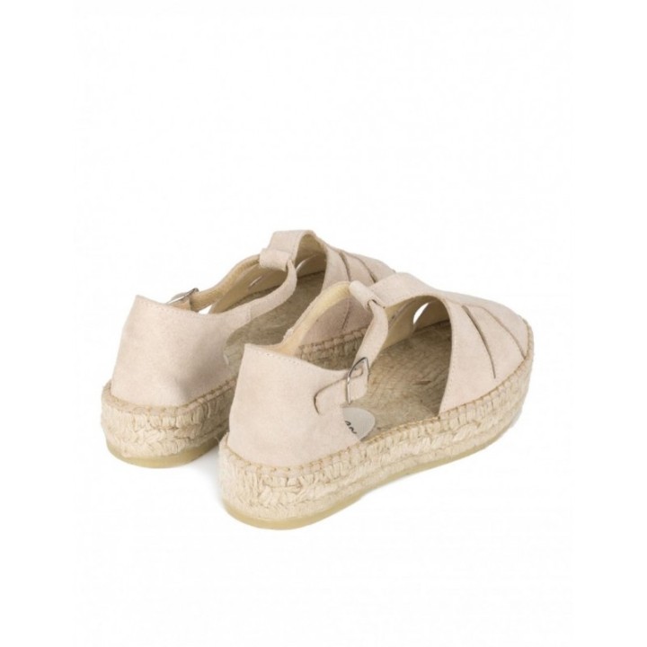 Cangrejeras Esparto Beige PERA LIMONERA