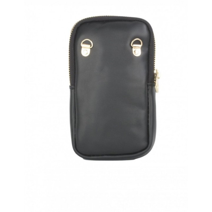 Funda Movil Colgar Piel Azul Marino