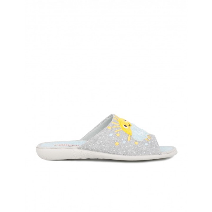 VULLADI Zapatillas Puntera Abierta Sol