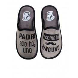SE ME RiEN LOS PIES Zapatillas Padre Solo Hay Uno Grises