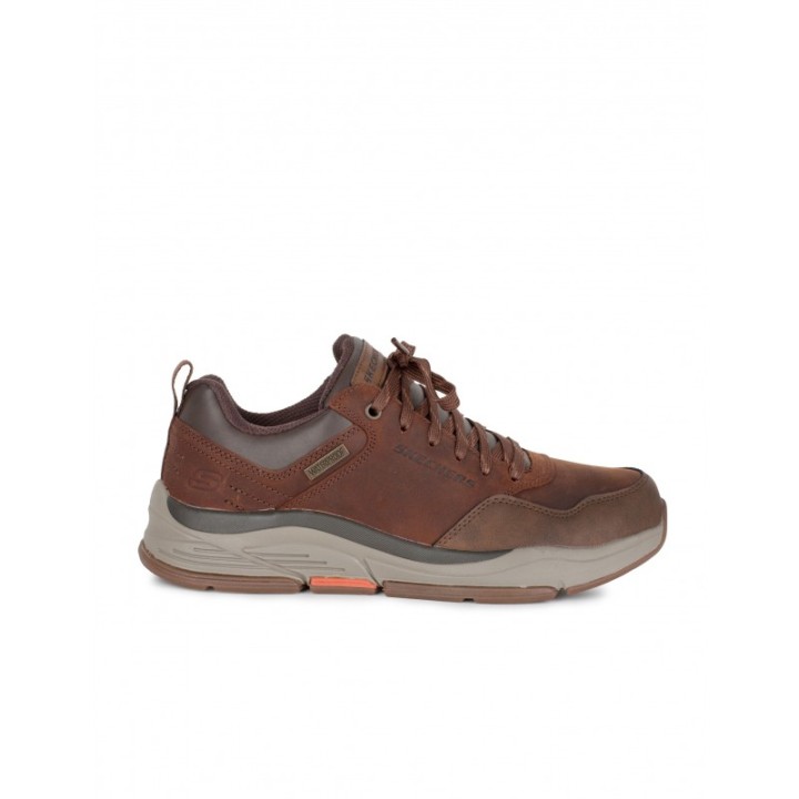 SKECHERS Relaxed Fit Benago Waterproof Marrones