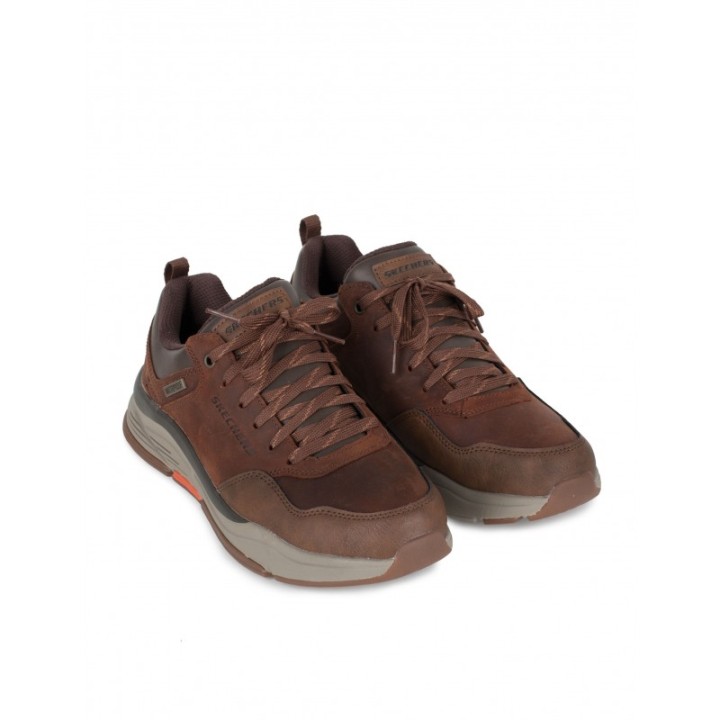 SKECHERS Relaxed Fit Benago Waterproof Marrones