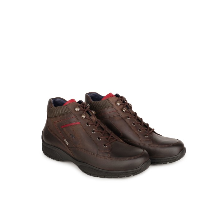 FLUCHOS Botines Impermeables Marrones