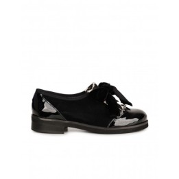 SALONISSIMOS Zapatos Charol Lengueta Pelo