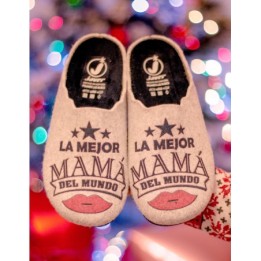Zapatillas Casa Fieltro La Mejor Mama