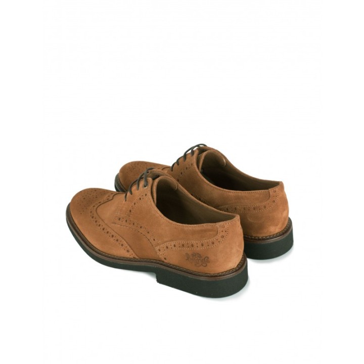 Zapatos Cordones Picados Cuero PERA LIMONERA