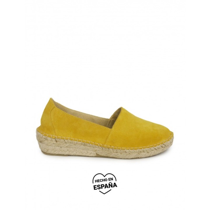 Alpargatas Cuna Cerradas Amarillo PERA LIMONERA