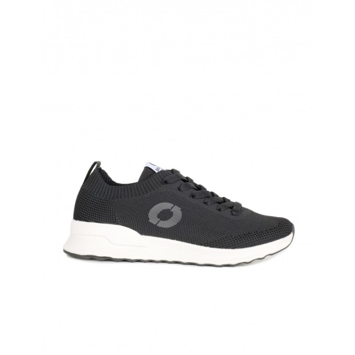 ECOALF Zapatillas Recicladas Calcetin Negras