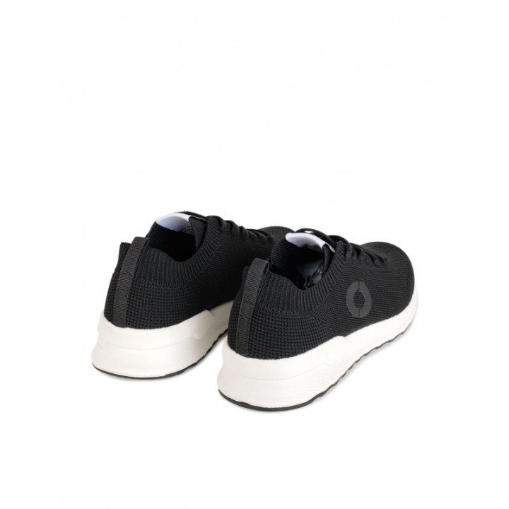 ECOALF Zapatillas Recicladas Calcetin Negras