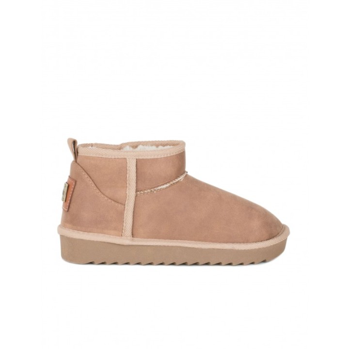 D FRANKLIN Botas Pelo Cana Baja Camel