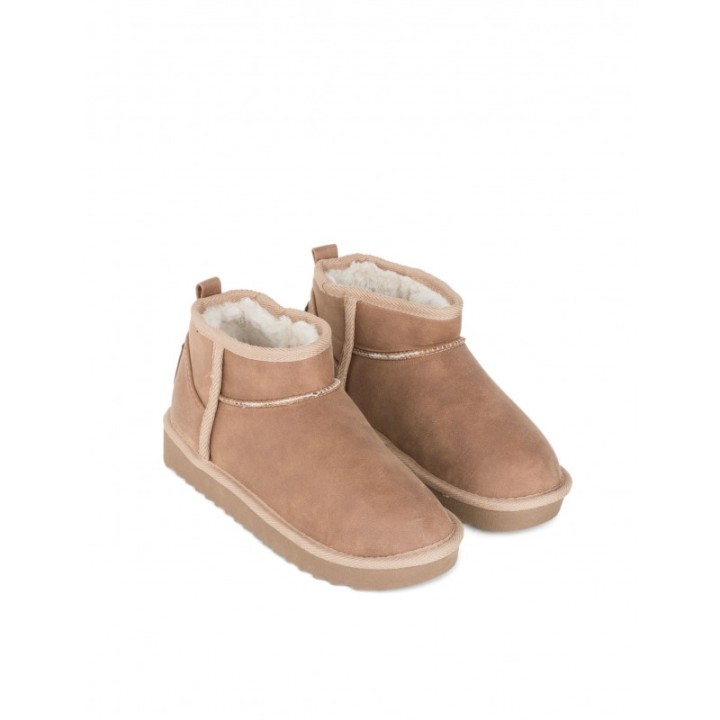 D FRANKLIN Botas Pelo Cana Baja Camel