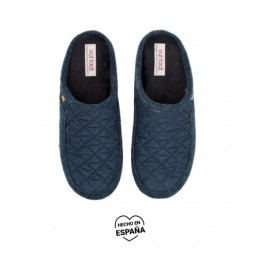 VULLADI Zapatillas Casa Acolchadas Azules