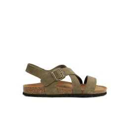 AUTENTI Sandalias Bio Hombre Tiras Verde