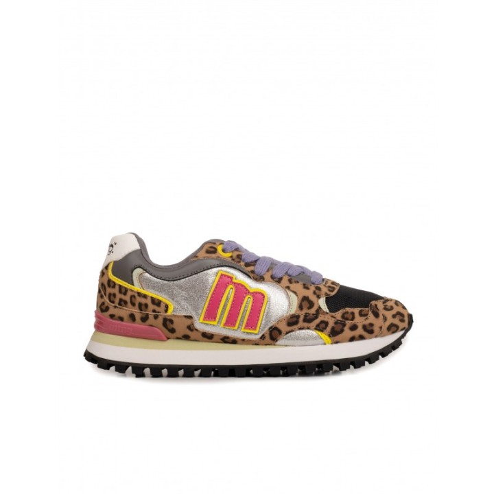 MUSTANG Zapatillas Estampadas Leopardo