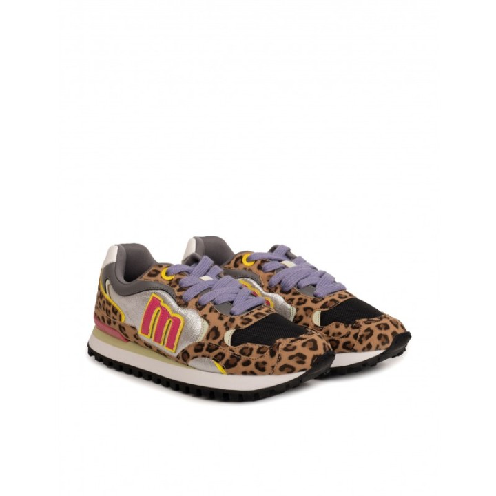 MUSTANG Zapatillas Estampadas Leopardo