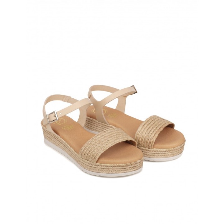 Sandalias Cuna Esparto PERA LIMONERA