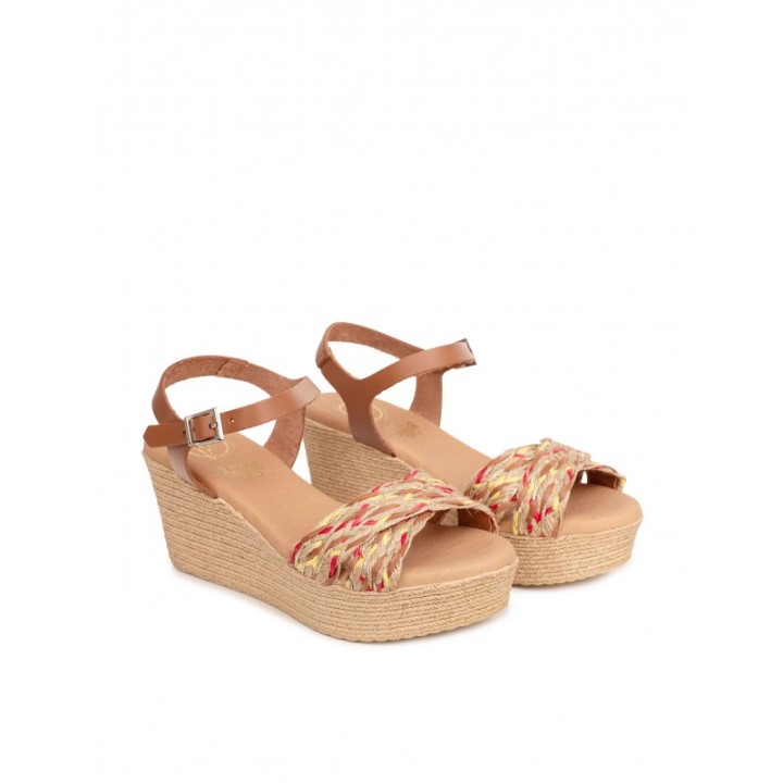 Sandalias Cuna Tiras Cruzadas PERA LIMONERA