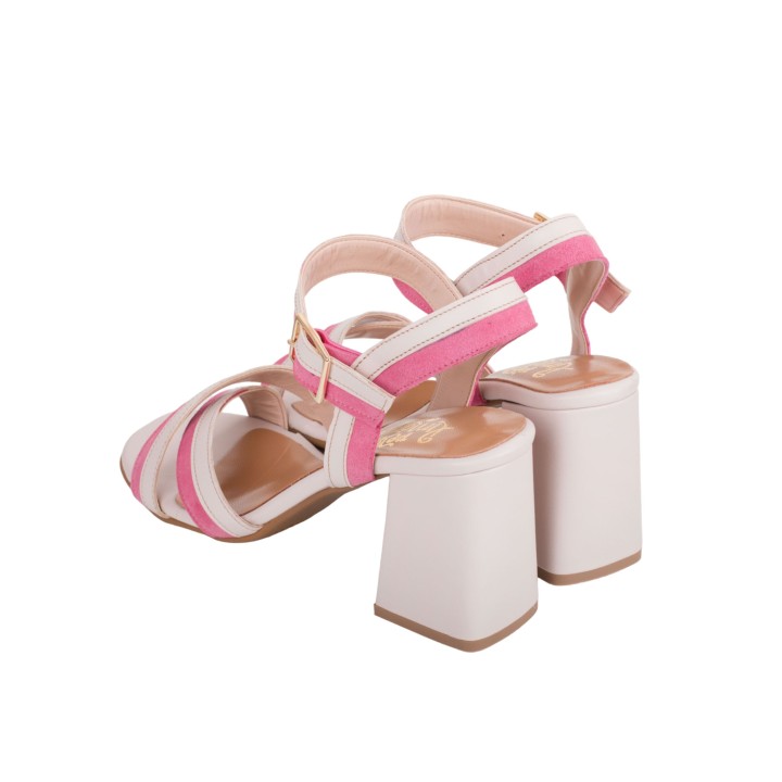 Sandalias Fiesta Combinadas Nude PERA LIMONERA