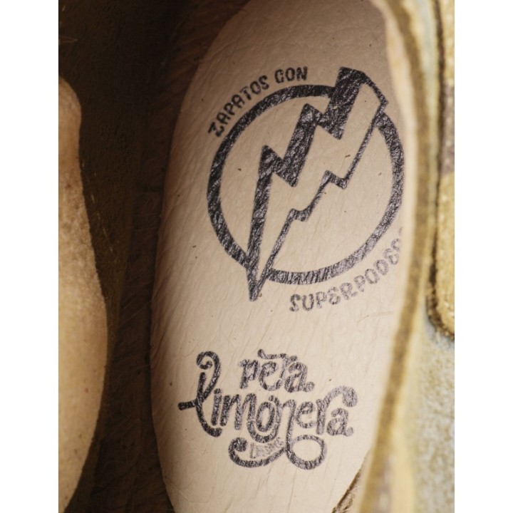 Alpargatas Cordones Camuflaje PERA LIMONERA