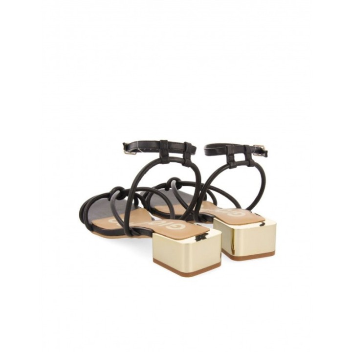 GIOSEPPO Sandalias Tacon Dorado