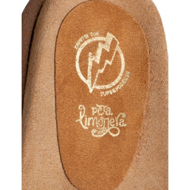 Sandalias Planta Anatomica Plataforma Kaki PERA LIMONERA