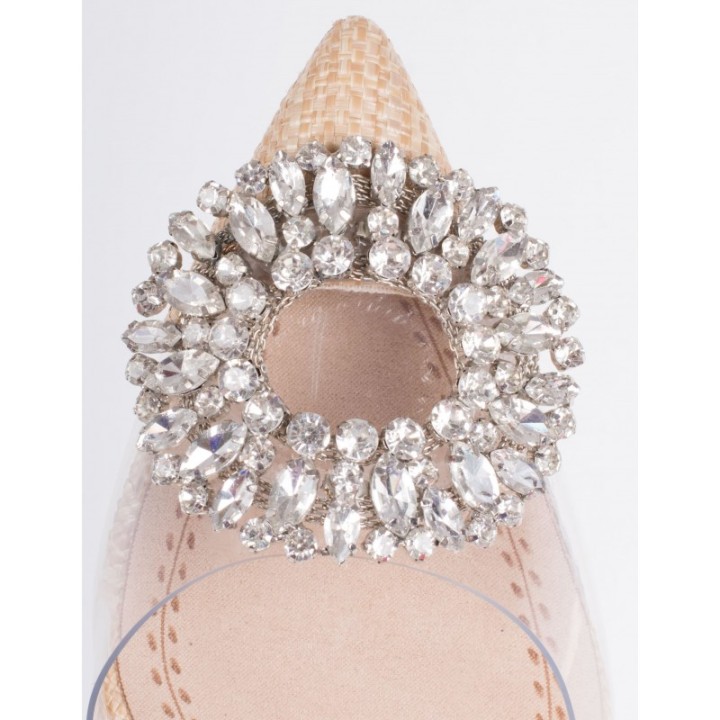 Zapatos Joya Vinilo Rafia